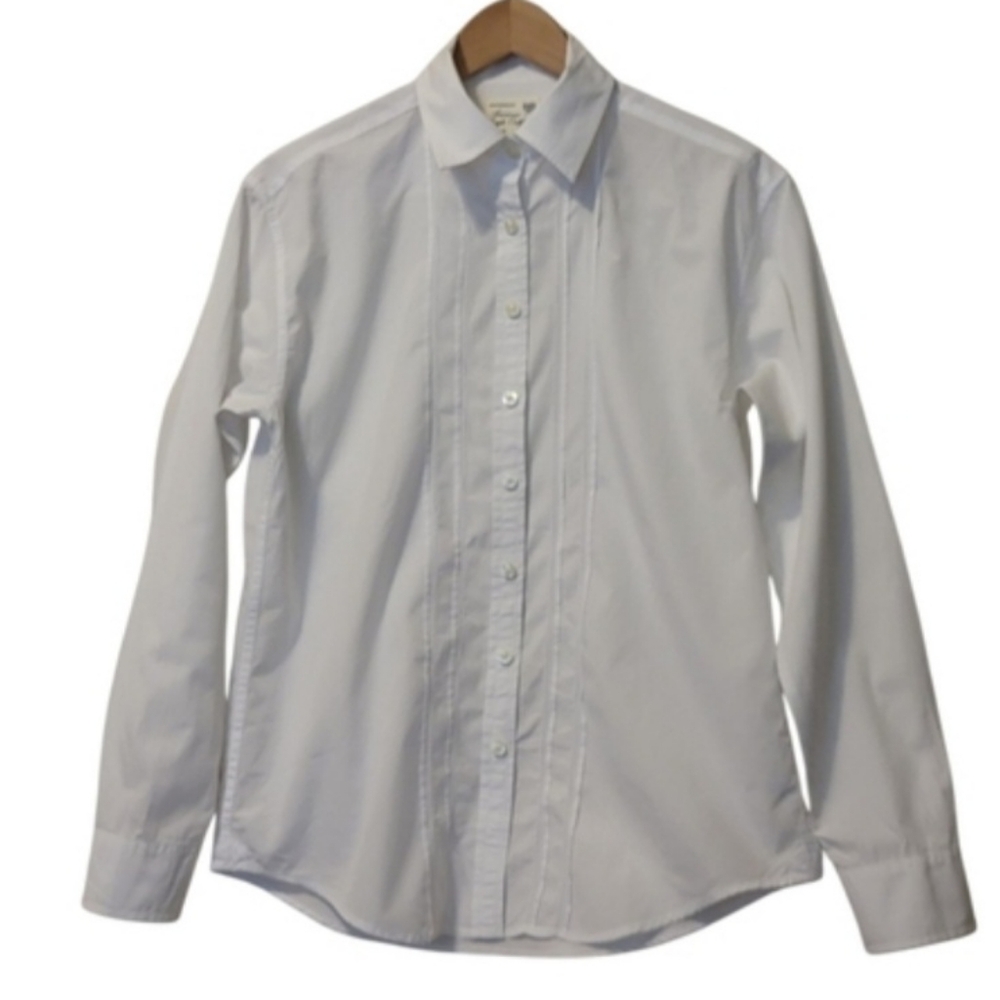 NEW Women's American Eagle Outfitters Boyfriend Fit White Shirt - XS/TP